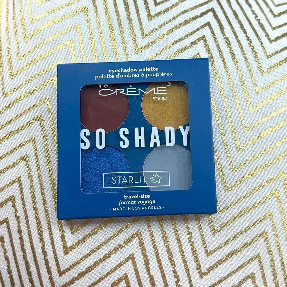 The Crème Shop So Shady Starlit Eyeshadow Palette New